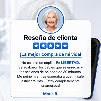 ✨ Cepillo Alisador PRO + Alisa y Peina en Minutos + Tecnología Cerámica + ¡OFERTA EXCLUSIVA SOLO HOY! 🔥