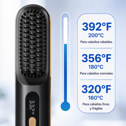 ✨ Cepillo Alisador PRO + Alisa y Peina en Minutos + Tecnología Cerámica + ¡OFERTA EXCLUSIVA SOLO HOY! 🔥