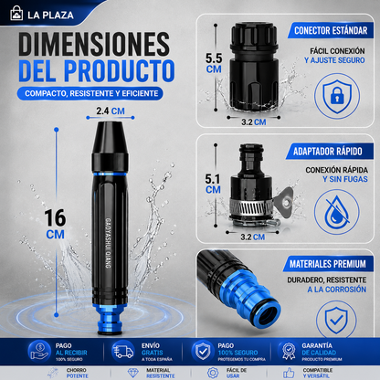 Pistola Alta Presión Profesional Portátil Doble Batería