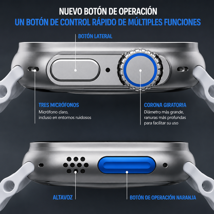 ⌚ Smartwatch S10 PRO + Llamadas Bluetooth + Monitor Deportivo + Carga Inalámbrica + ¡OFERTA ESPECIAL HOY! 🔥